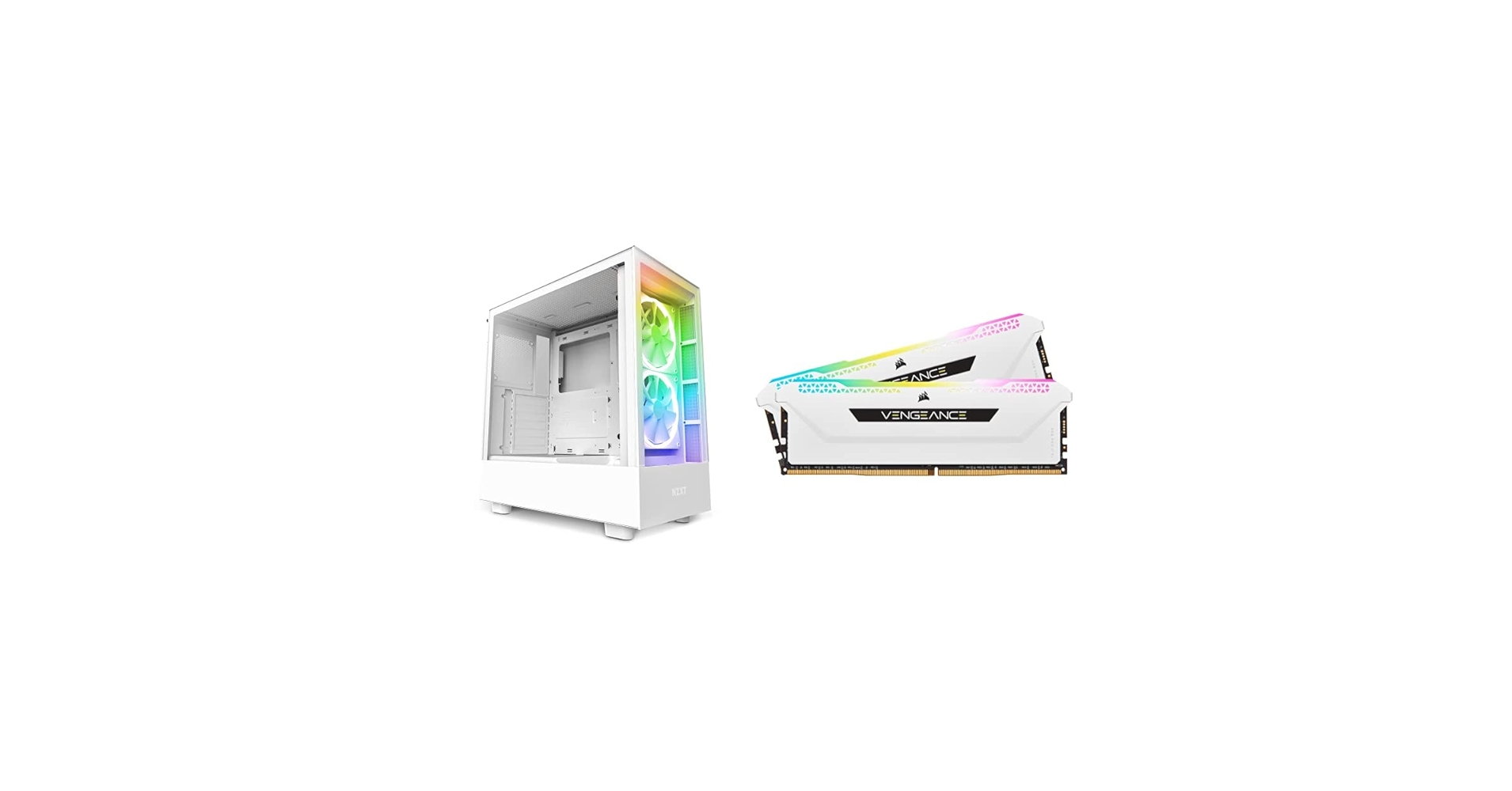 Amazon | 【セット買い】NZXT H5 ELITE ミドルタワー PCケース